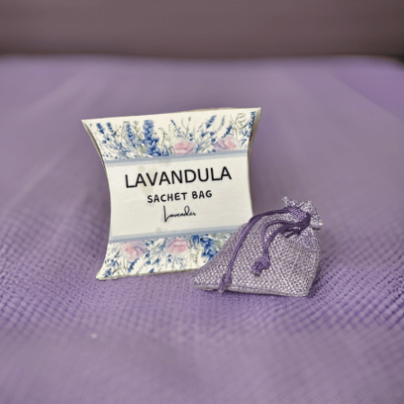 LAVANDULA sachet bag air freshener for wardrobe and drawer, perfect for a fresh aroma.