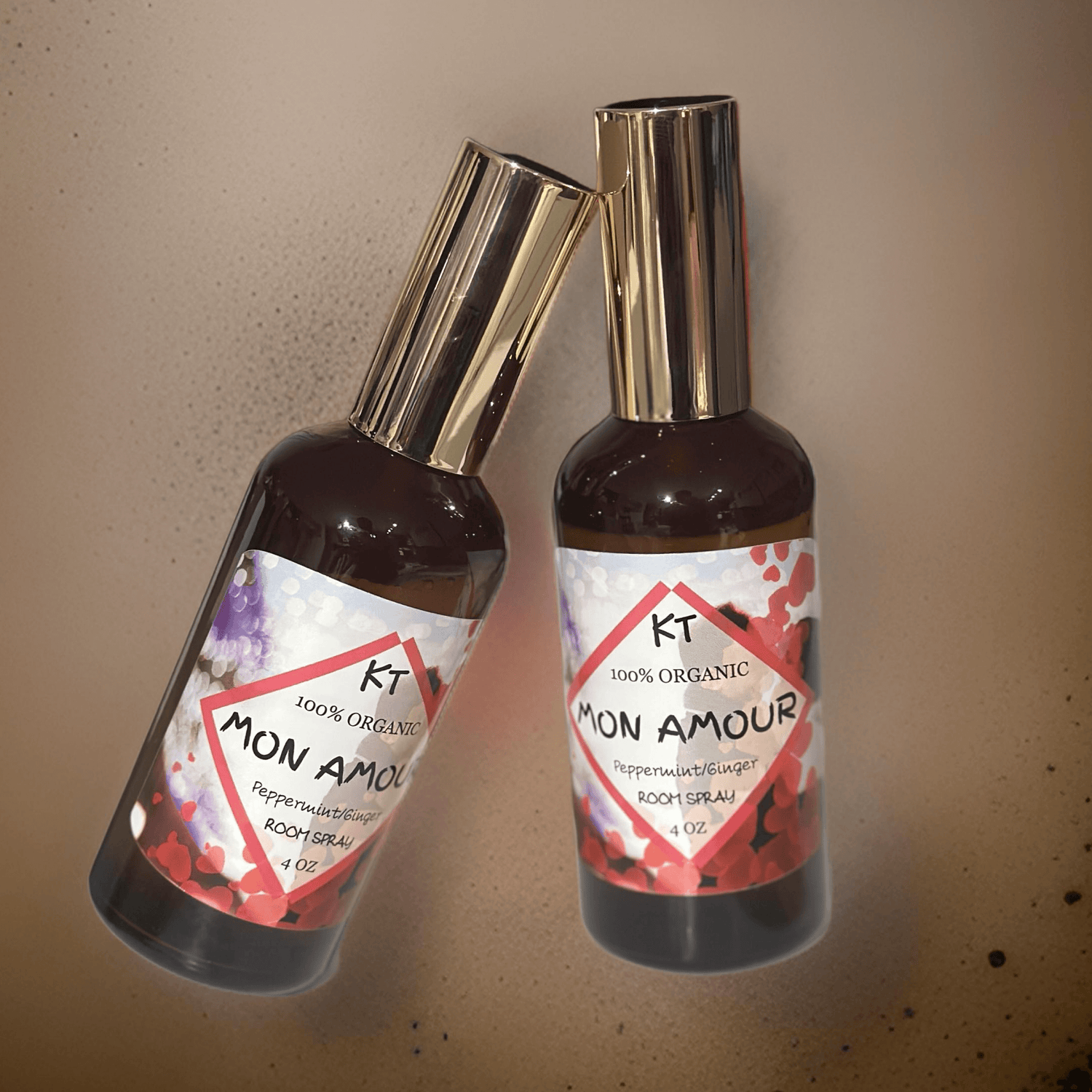 MON AMOUR Room Spray β Infused with a delicate romantic scent, perfect for a cozy atmosphere