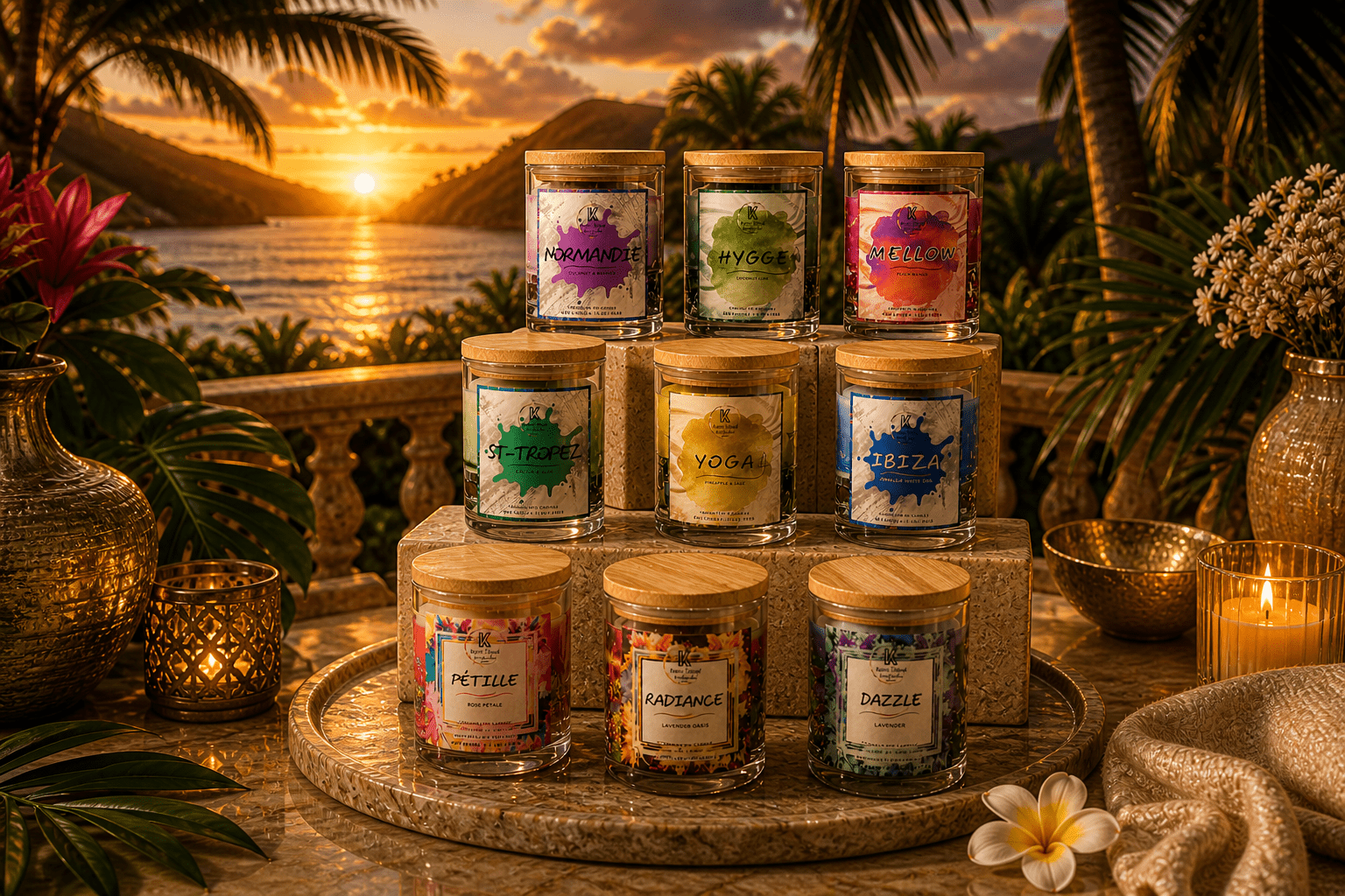 Archive Candle Sets - Kaprice Tropical Candle Co.