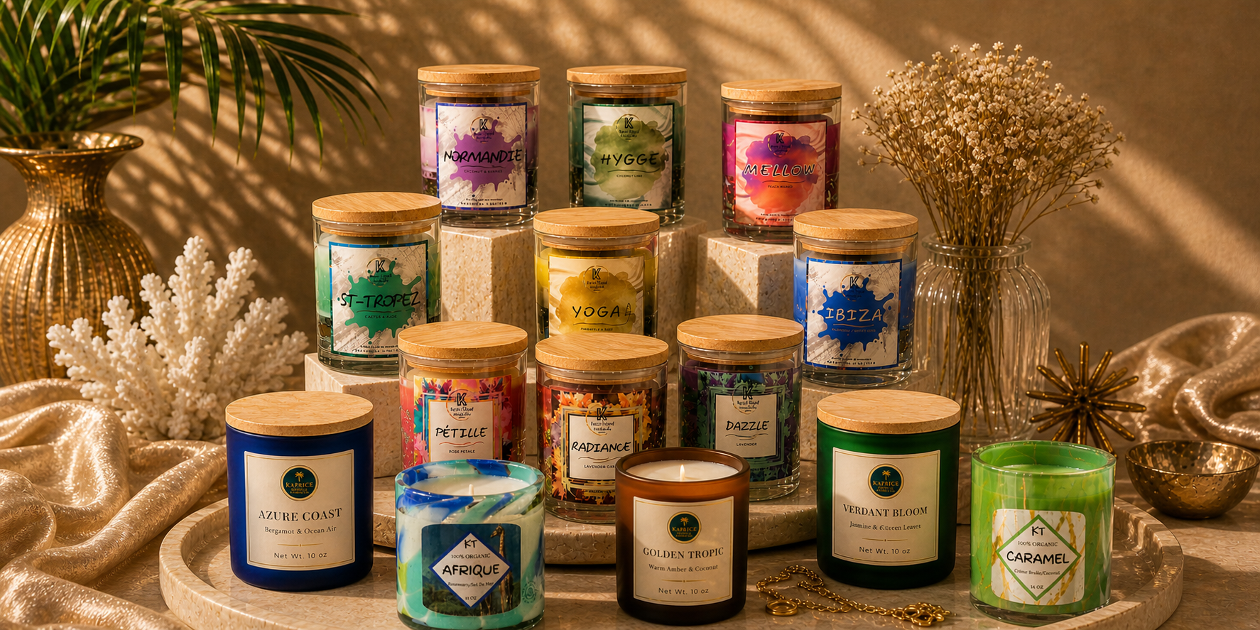 Candles - Kaprice Tropical Candle Co.