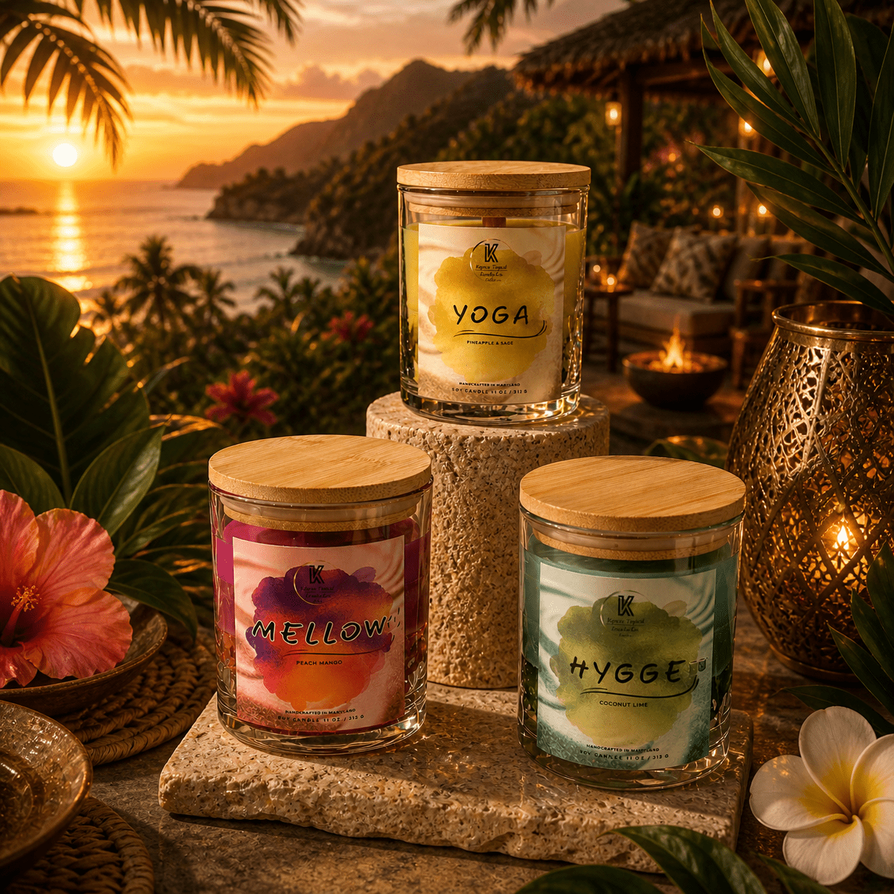Quiet Calm - Kaprice Tropical Candle Co.