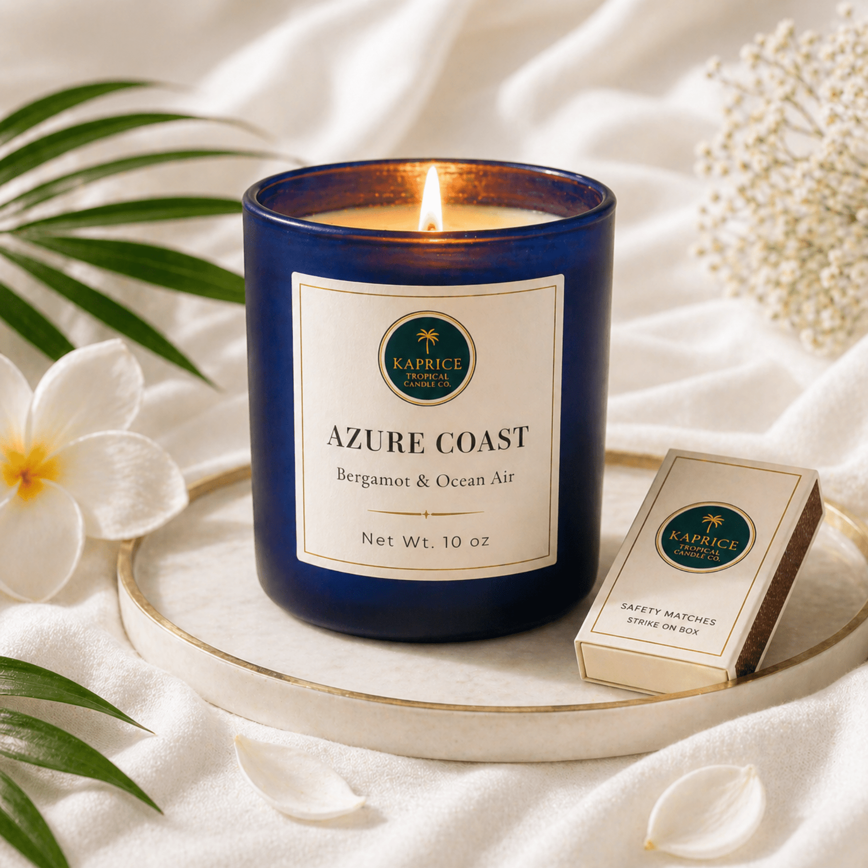 Azure Coast Candle - Kaprice Tropical Candle Co.