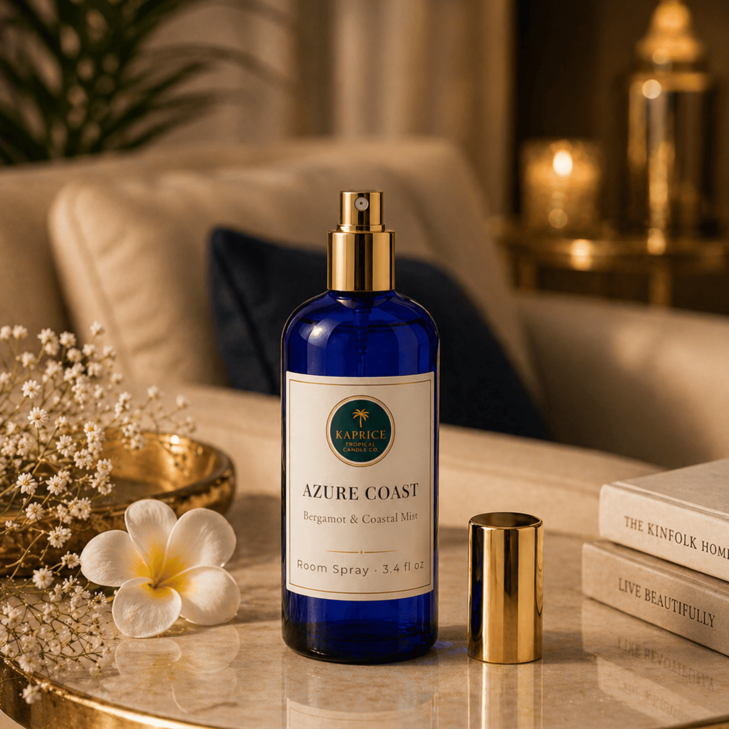 Azure Coast Room Spray - Refresh Your Space - Kaprice Tropical Candle Co.