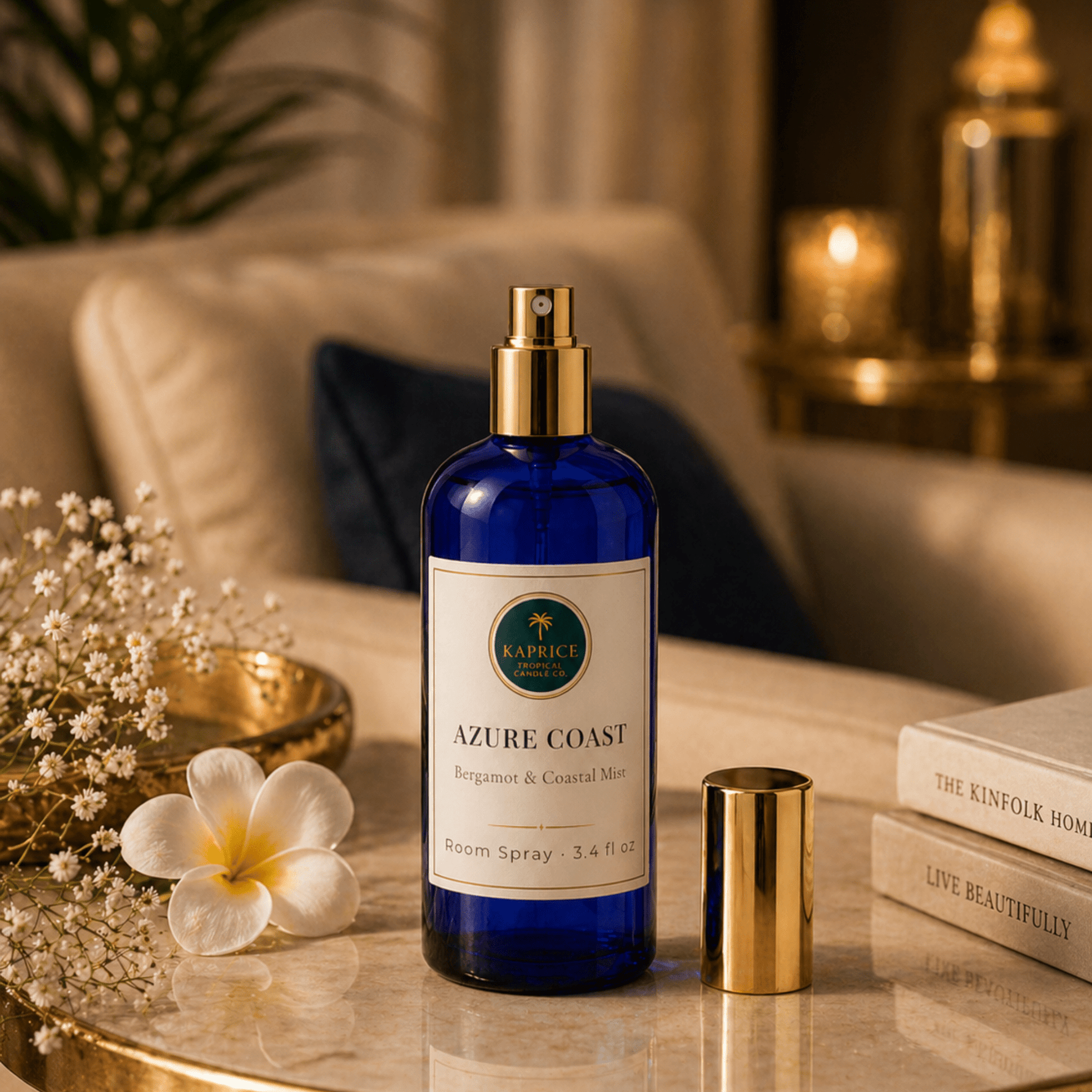 Azure Coast Room Spray - Refresh Your Space - Kaprice Tropical Candle Co.