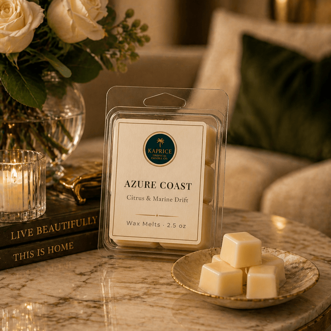 Azure Coast Wax Melt - Kaprice Tropical Candle Co.