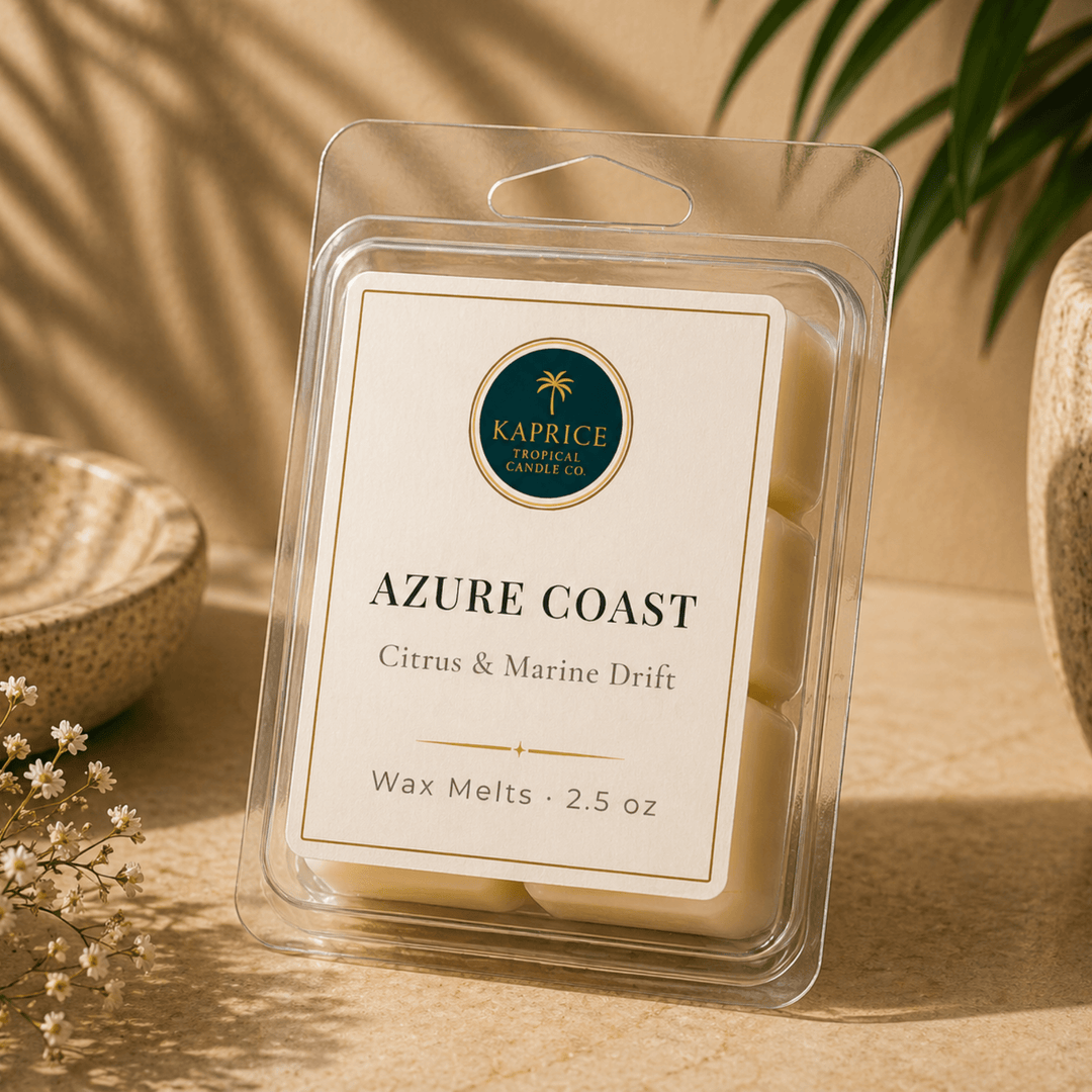 Azure Coast Wax Melt - Kaprice Tropical Candle Co.