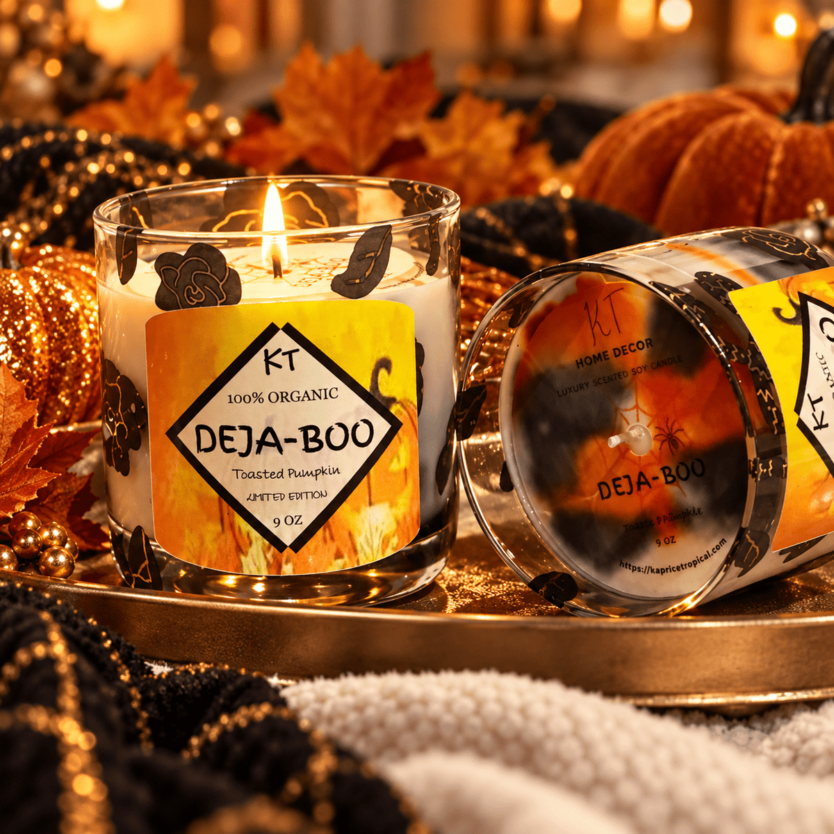 Déjà-Boo Candle - Kaprice Tropical Candle Co.