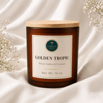 Golden Tropic Candle - Kaprice Tropical Candle Co.