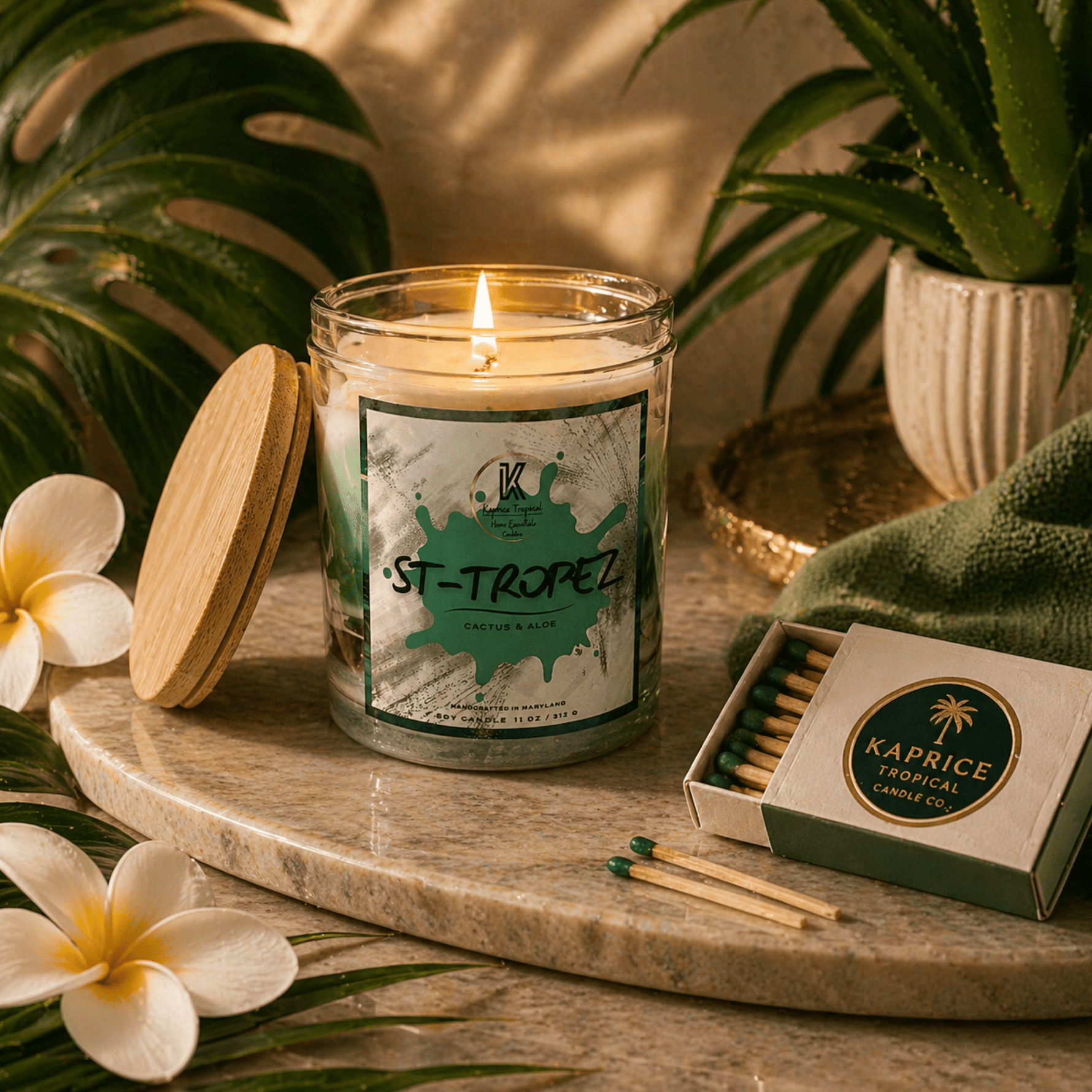 St - Tropez - Kaprice Tropical Candle Co.