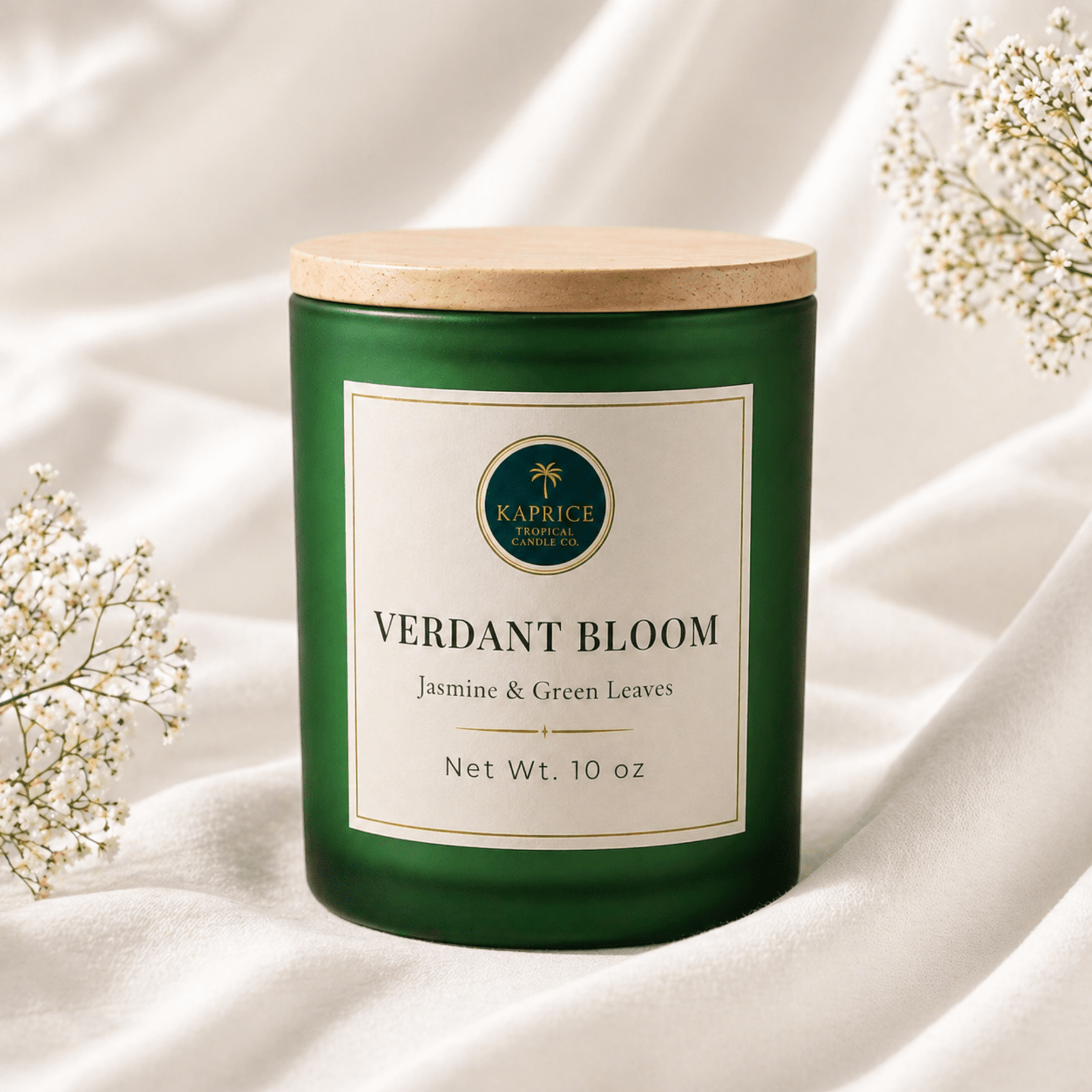 Verdant Bloom Candle - Kaprice Tropical Candle Co.