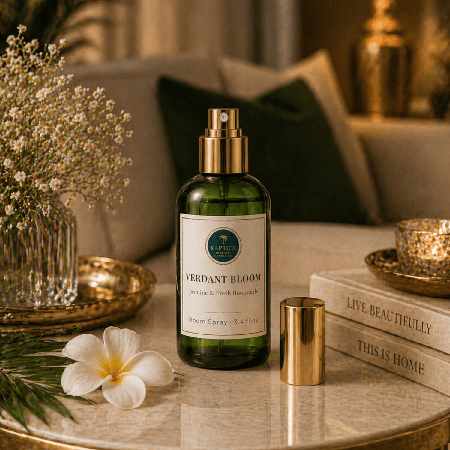 Verdant Bloom Room Spray - Kaprice Tropical Candle Co.