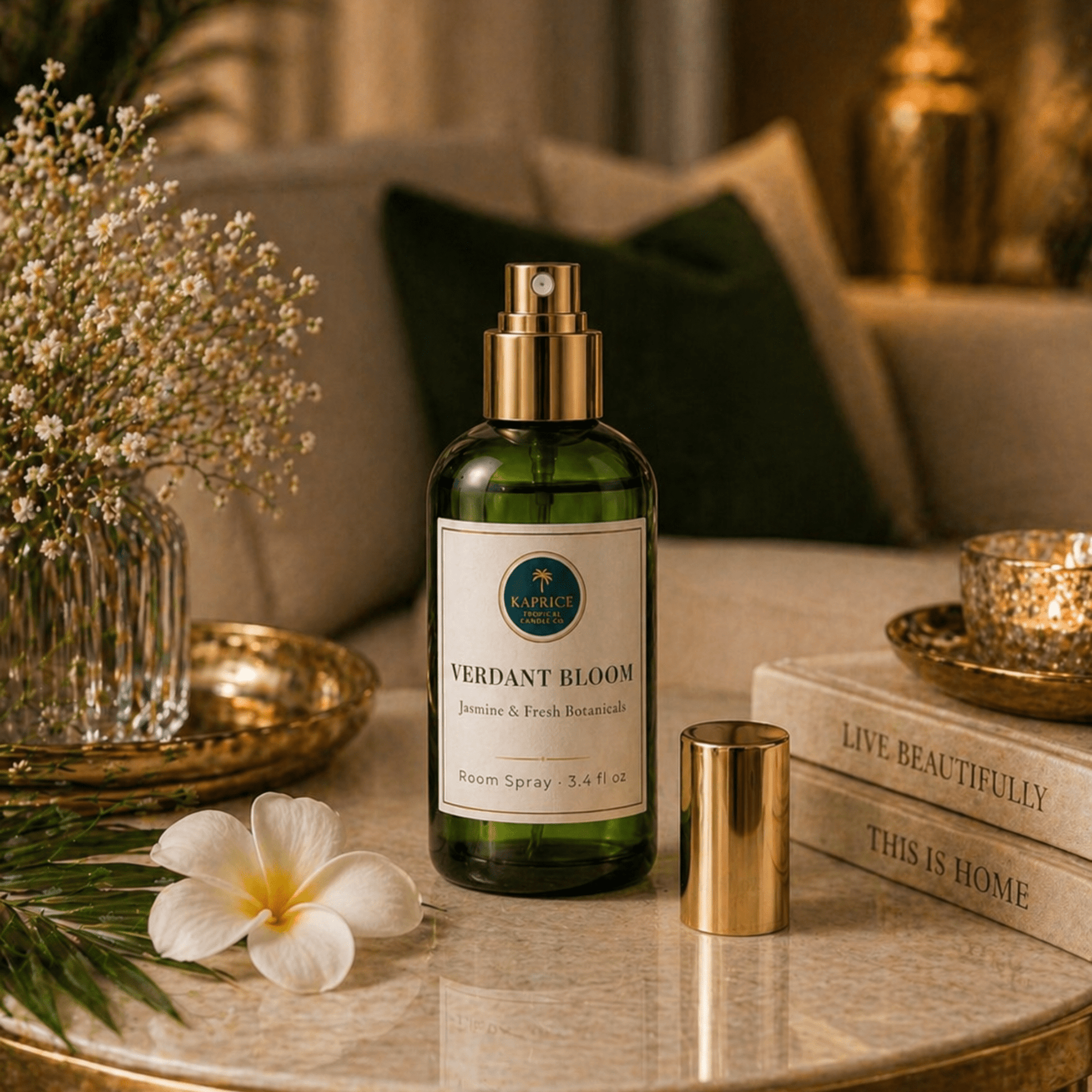 Verdant Bloom Room Spray - Kaprice Tropical Candle Co.
