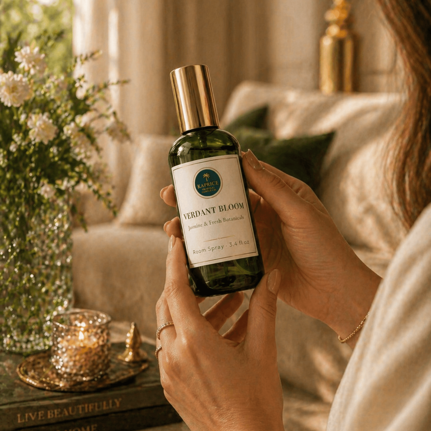 Verdant Bloom Room Spray - Kaprice Tropical Candle Co.