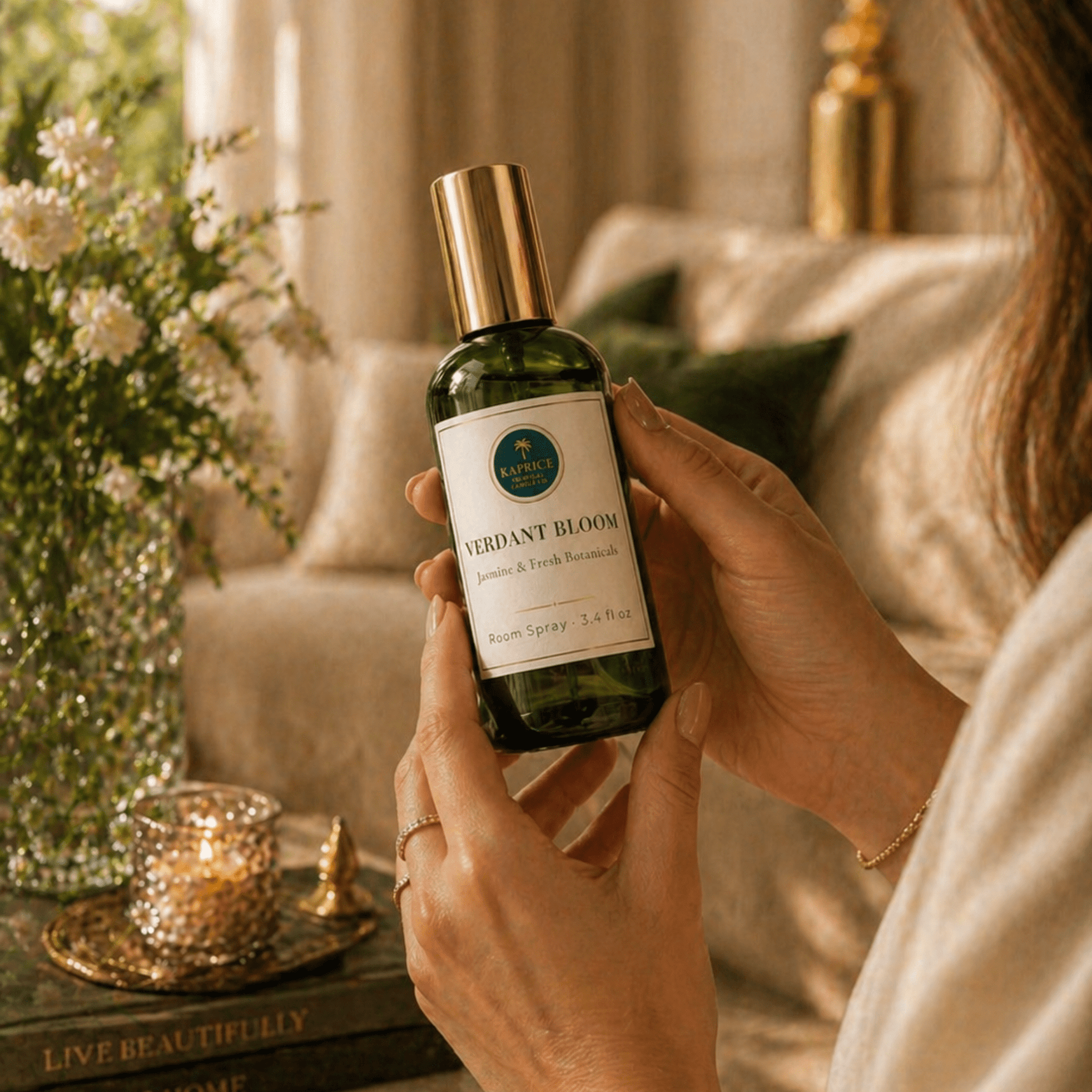Verdant Bloom Room Spray - Kaprice Tropical Candle Co.