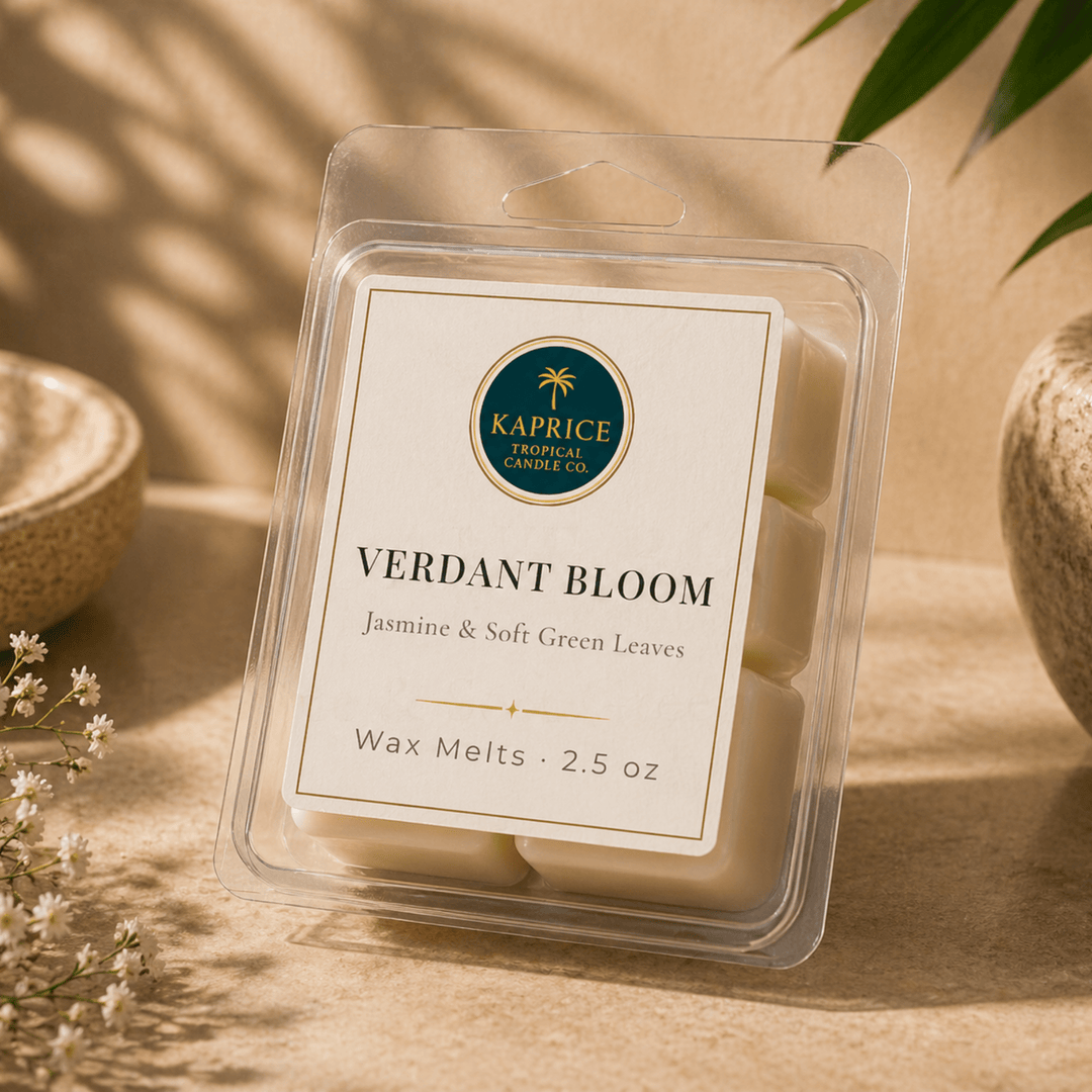 Verdant Bloom Wax Melt - Kaprice Tropical Candle Co.