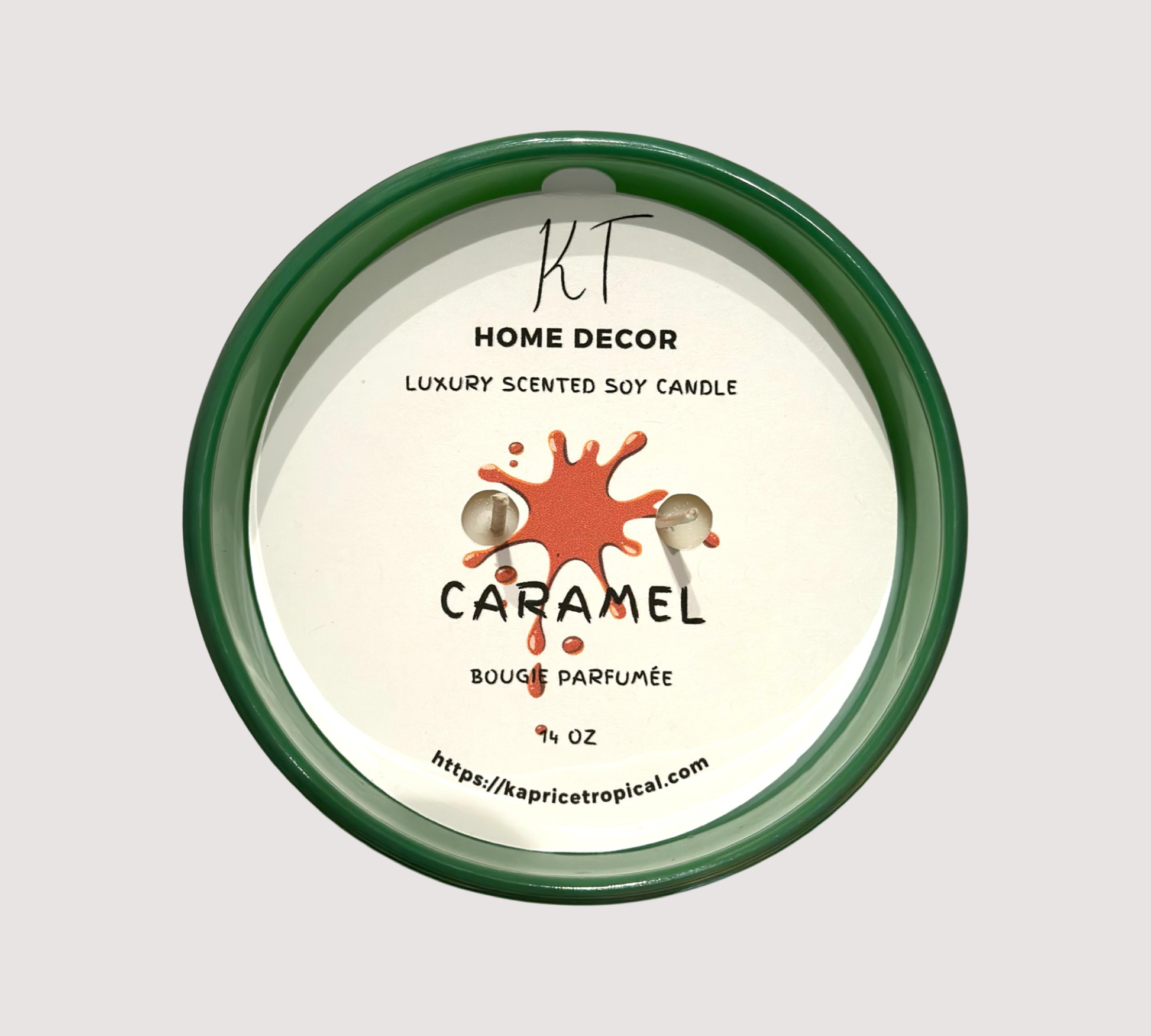 CARAMEL - Scented Candles - Kaprice Tropical Candle Shop